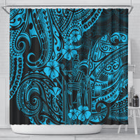 hawaii-king-kamehameha-shower-curtain-polynesian-pattern-sky-blue-version