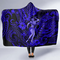 hawaii-hula-girl-hooded-blanket-polynesian-pattern-navy-blue-version