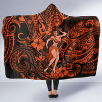 hawaii-hula-girl-hooded-blanket-polynesian-pattern-orange-version