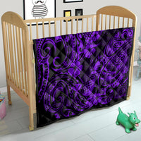 Hawaii Pineapple Quilt Polynesian Pattern Purple Version - Wonder Print Shop