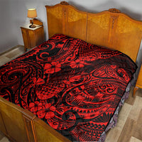 Hawaii Pineapple Quilt Polynesian Pattern Red Version - Wonder Print Shop