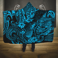 hawaii-pineapple-hooded-blanket-polynesian-pattern-sky-blue-version