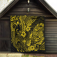Hawaii Pineapple Quilt Polynesian Pattern Yellow Version - Wonder Print Shop