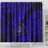 hawaii-shaka-sign-shower-curtain-with-polynesian-hibiscus-navy-blue-unique
