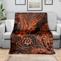 hawaii-shaka-sign-blanket-with-polynesian-hibiscus-orange-unique