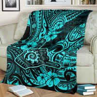 hawaii-shaka-sign-blanket-polynesian-pattern-turquoise-version