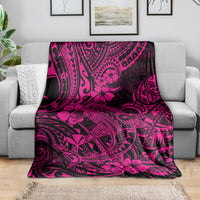 hawaii-shark-blanket-polynesian-pattern-pink-version