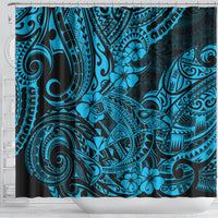 hawaii-shark-shower-curtain-polynesian-pattern-sky-blue-version