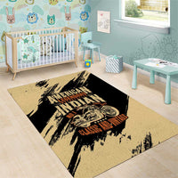 American Legendary Motorcycles Indian Chief 1947 Area Rug Classic and Vintage - Wonder Print Shop