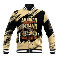 Personalized American Legendary Motorcycles Indian Chief 1947 Baseball Jacket Classic and Vintage - Wonder Print Shop