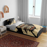 American Legendary Motorcycles Indian Chief 1947 Bedding Set Classic and Vintage - Wonder Print Shop