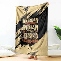 American Legendary Motorcycles Indian Chief 1947 Blanket Classic and Vintage - Wonder Print Shop