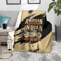 American Legendary Motorcycles Indian Chief 1947 Blanket Classic and Vintage - Wonder Print Shop