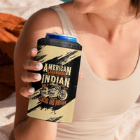 Personalized American Legendary Motorcycles Indian Chief 1947 4 in 1 Can Cooler Tumbler Classic and Vintage - Wonder Print Shop