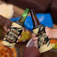 Personalized American Legendary Motorcycles Indian Chief 1947 4 in 1 Can Cooler Tumbler Classic and Vintage - Wonder Print Shop