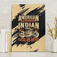American Legendary Motorcycles Indian Chief 1947 Canvas Wall Art Classic and Vintage - Wonder Print Shop