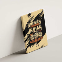 American Legendary Motorcycles Indian Chief 1947 Canvas Wall Art Classic and Vintage - Wonder Print Shop