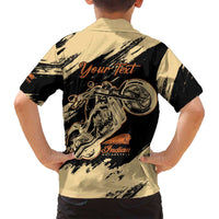 Personalized American Legendary Motorcycles Indian Chief 1947 Family Matching Puletasi and Hawaiian Shirt Classic and Vintage - Wonder Print Shop