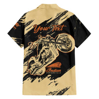 Personalized American Legendary Motorcycles Indian Chief 1947 Family Matching Puletasi and Hawaiian Shirt Classic and Vintage - Wonder Print Shop