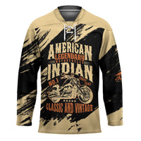 Personalized American Legendary Motorcycles Indian Chief 1947 Hockey Jersey Classic and Vintage - Wonder Print Shop