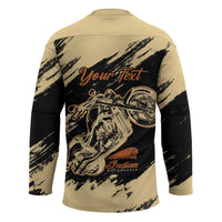 Personalized American Legendary Motorcycles Indian Chief 1947 Hockey Jersey Classic and Vintage - Wonder Print Shop