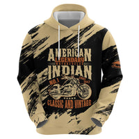 Personalized American Legendary Motorcycles Indian Chief 1947 Hoodie Classic and Vintage - Wonder Print Shop