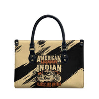 American Legendary Motorcycles Indian Chief 1947 Leather Bag Classic and Vintage - Wonder Print Shop