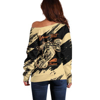 Personalized American Legendary Motorcycles Indian Chief 1947 Off Shoulder Sweater Classic and Vintage - Wonder Print Shop