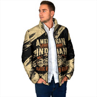 Personalized American Legendary Motorcycles Indian Chief 1947 Padded Jacket Classic and Vintage - Wonder Print Shop