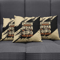 American Legendary Motorcycles Indian Chief 1947 Pillow Cover Classic and Vintage - Wonder Print Shop