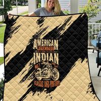 American Legendary Motorcycles Indian Chief 1947 Quilt Classic and Vintage - Wonder Print Shop