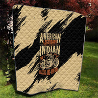 American Legendary Motorcycles Indian Chief 1947 Quilt Classic and Vintage - Wonder Print Shop