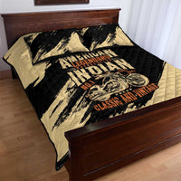 American Legendary Motorcycles Indian Chief 1947 Quilt Bed Set Classic and Vintage - Wonder Print Shop