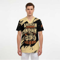 Personalized American Legendary Motorcycles Indian Chief 1947 Scrub Top Classic and Vintage - Wonder Print Shop