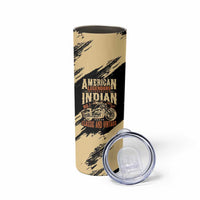 Personalized American Legendary Motorcycles Indian Chief 1947 Skinny Tumbler Classic and Vintage - Wonder Print Shop