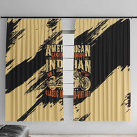 American Legendary Motorcycles Indian Chief 1947 Window Curtain Classic and Vintage - Wonder Print Shop