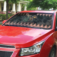 Howdy Christmas Cowboy Santa Auto Sun Shade Giddy Up Jingle Horse Pick Up Your Feet - Wonder Print Shop