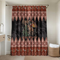 Howdy Christmas Cowboy Santa Bathroom Set Giddy Up Jingle Horse Pick Up Your Feet - Wonder Print Shop