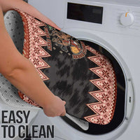 Howdy Christmas Cowboy Santa Bathroom Set Giddy Up Jingle Horse Pick Up Your Feet - Wonder Print Shop