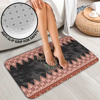 Howdy Christmas Cowboy Santa Bathroom Set Giddy Up Jingle Horse Pick Up Your Feet - Wonder Print Shop