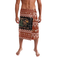 Howdy Christmas Cowboy Santa Lavalava Giddy Up Jingle Horse Pick Up Your Feet - Wonder Print Shop