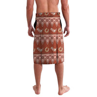 Howdy Christmas Cowboy Santa Lavalava Giddy Up Jingle Horse Pick Up Your Feet - Wonder Print Shop