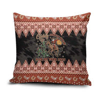 Howdy Christmas Cowboy Santa Pillow Cover Giddy Up Jingle Horse Pick Up Your Feet - Wonder Print Shop