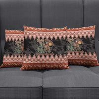 Howdy Christmas Cowboy Santa Pillow Cover Giddy Up Jingle Horse Pick Up Your Feet - Wonder Print Shop