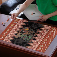 Howdy Christmas Cowboy Santa Puzzle Giddy Up Jingle Horse Pick Up Your Feet - Wonder Print Shop