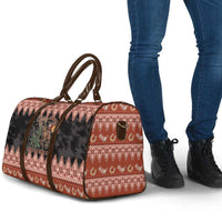 Howdy Christmas Cowboy Santa Travel Bag Giddy Up Jingle Horse Pick Up Your Feet - Wonder Print Shop