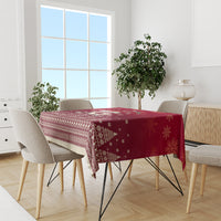 Georgia Christmas Tablecloth Santa Riding Reindeer Xmas Pattern - Wonder Print Shop