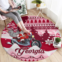 georgia-christmas-round-carpet-santa-claus-riding-motorcycle-with-gray-squirrel