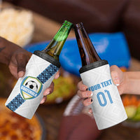 Custom Guatemala Football 4 in 1 Can Cooler Tumbler La Azul y Blanco Come On