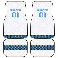 Guatemala Football Car Mats La Azul y Blanco Come On